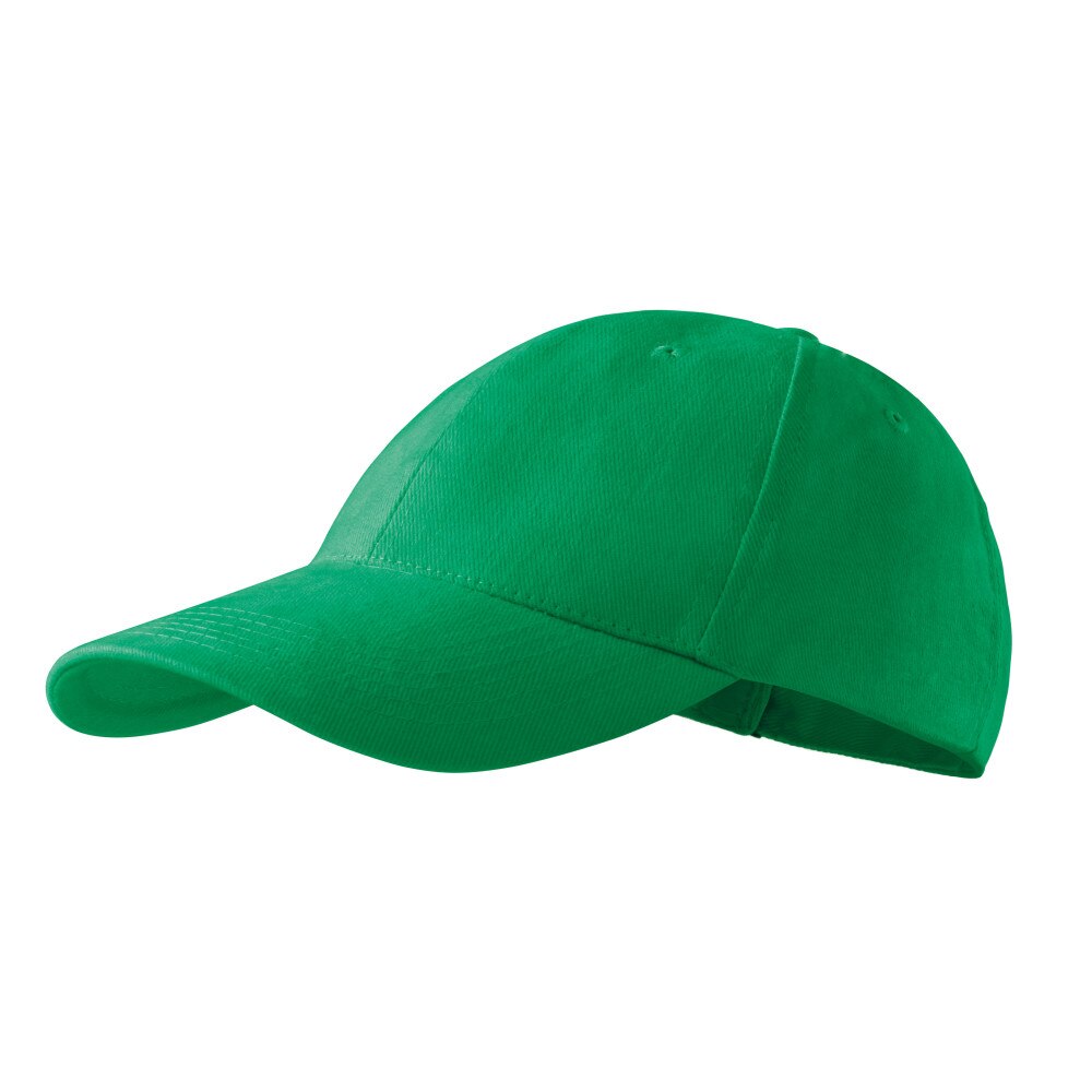 Sapca unisex, 100% Bumbac, 6 panele, verde