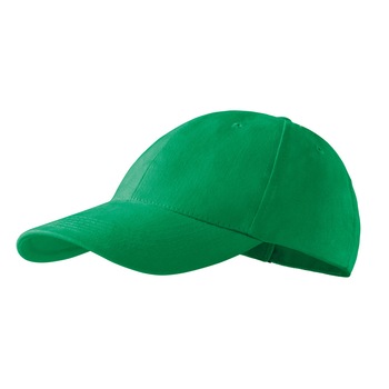 Sapca unisex, 100% Bumbac, 6 panele, verde Sapca unisex, 100% Bumbac, 6 panele, verde