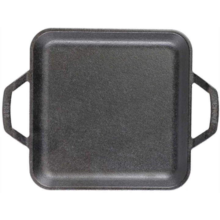 Tava patrata cu doua manere Chef Collection Lodge 28 cm L-C11SGR
