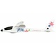 Avion RC cu telecomanda 3D Climber, Giroscop care stabilizeaza zborul, Lungime 53 cm, Anvergura 78 cm, 2,4GHz, 5 canale, RTF, 14+