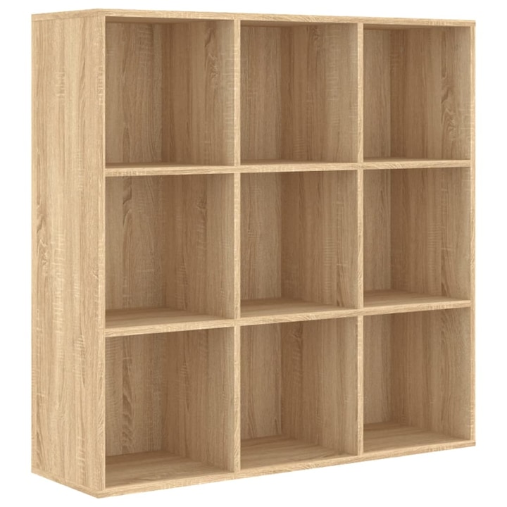 Biblioteca vidaXL, stejar Sonoma, 98x29x97,5 cm, lemn prelucrat, 25.35 kg