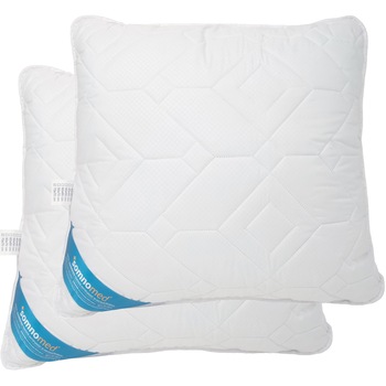 Set 2 perne Somnomed Somnart, 70x70 cm, Antimicrobiana si Antifungica, lavabile la 95°C Set 2 perne Somnomed Somnart, 70x70 cm, Antimicrobiana si Antifungica, lavabile la 95°C