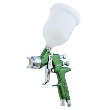 Pistol de vopsit Airpress, HVLP, duza 1.4mm , rezervor 600ml, presiune de lucru 3 bari, consum de aer 90-140 l / min Pistol de vopsit Airpress, HVLP, duza 1.4mm , rezervor 600ml, presiune de lucru 3 bari, consum de aer 90-140 l / min