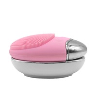 dispozitiv curatare faciala zenifique din silicon incarcare wireless waterproof 5 viteze de functionare 12000 vibratiiminut roz imagen 22_0_
0