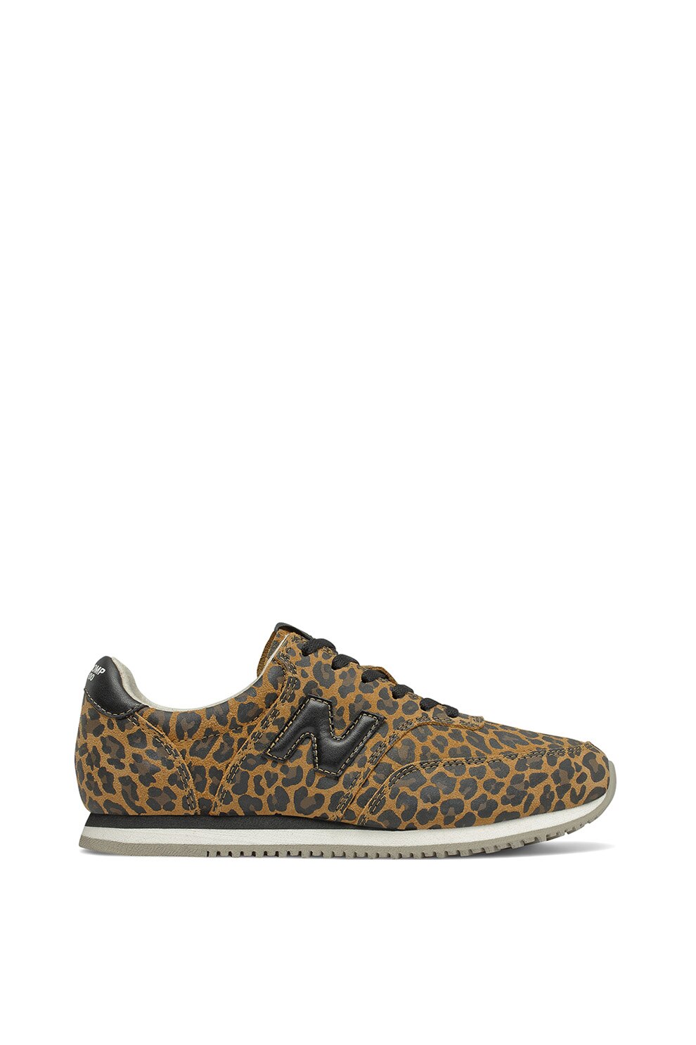 New Balance, Pantofi sport de piele cu animal print 100