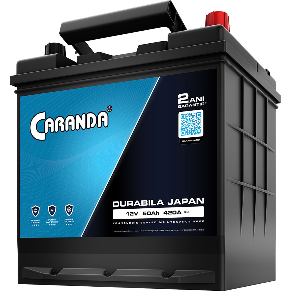 Baterie Auto Caranda Durabila Japan 50Ah 420A - D20 - eMAG.ro