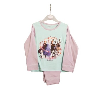 Pijama fete, Disney, Frozen 2, lila/verde Pijama fete, Disney, Frozen 2, lila/verde