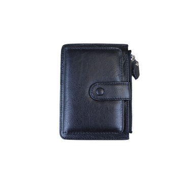 Portofel dama, din piele naturala, Hassion, Model B13 Black Portofel dama, din piele naturala, Hassion, Model B13 Black