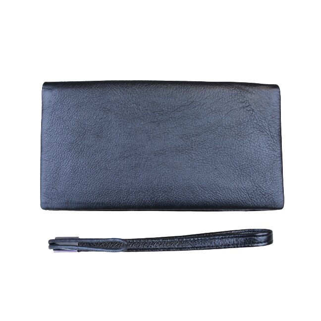 Portofel dama, din piele naturala, Hassion, Model F65 Black