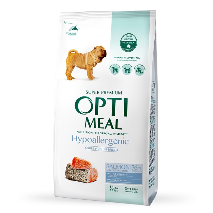 hrana uscata hipoalergenica pentru caini optimeal adult talie medie somon 15kg imagen 25_2_
6