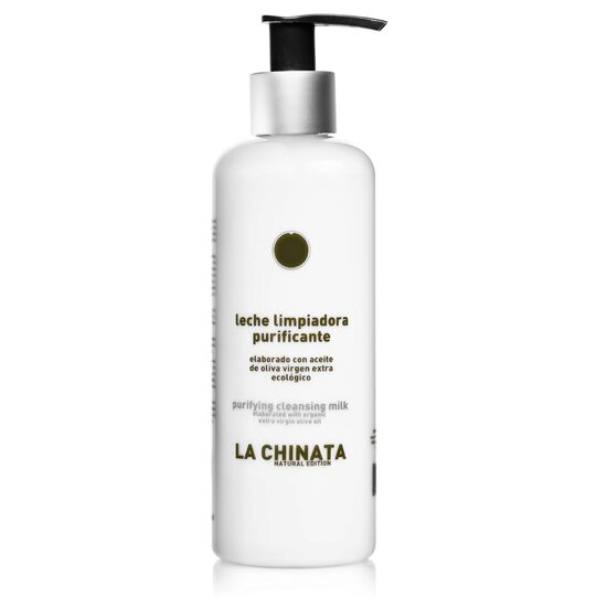 Lapte demachiant, purificator, cu extract de maslin, 250 ml, La Chinata