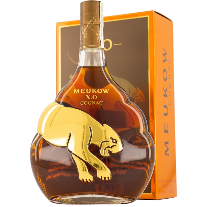 Brandy Meukow Gold Panther, X.O, 40%, 0.7l
