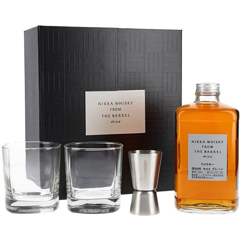 Whisky Nikka From The Barrel, Special Edtion + 2 Pahare, 51.4%, 0.5l