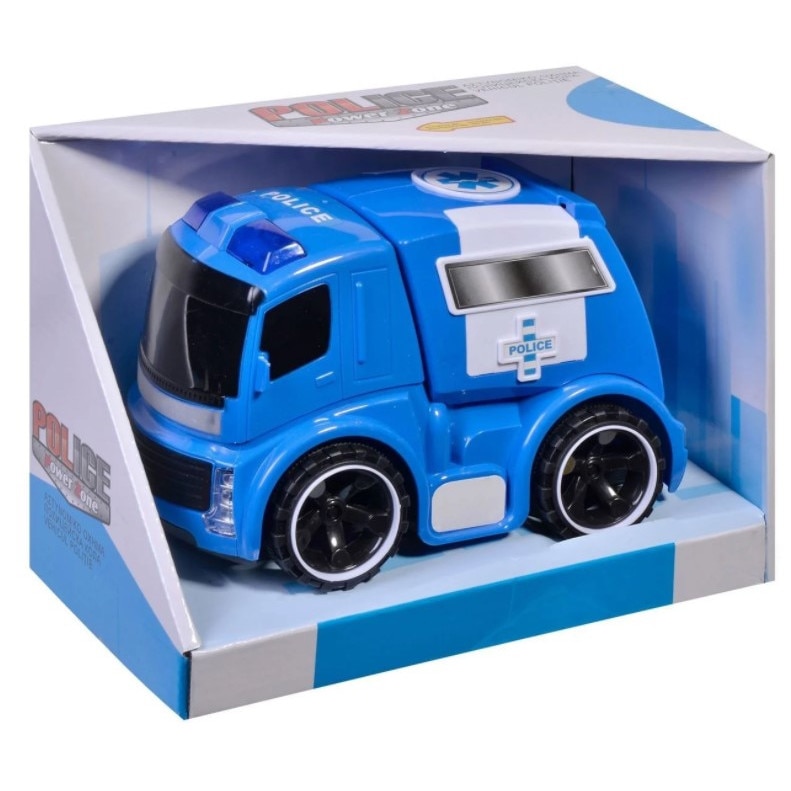 Jucarie interactiva , Zola®, masina de politie, push&go,12 luni +