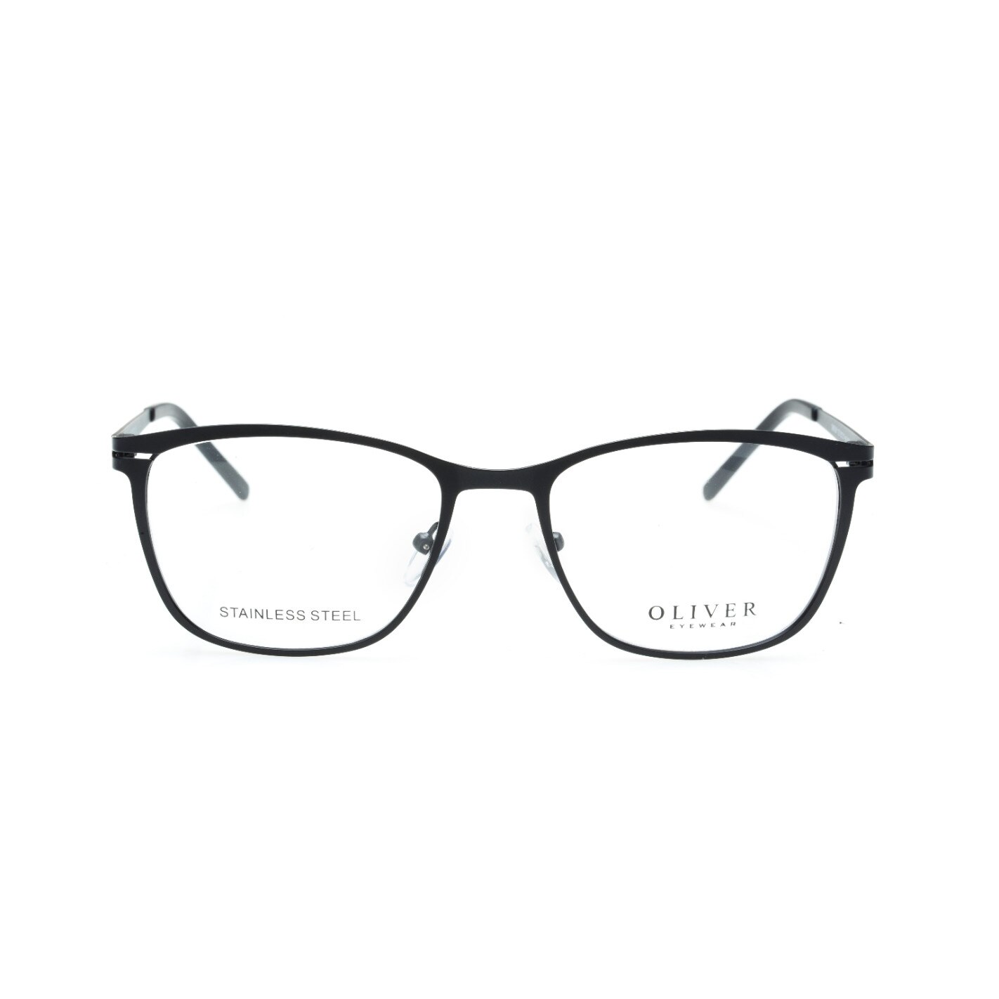 Ochelari de vedere unisex, cu rama forma clasica, cu brate din metal, cadru din otel inoxidabil, OLIVER DM50381 cu lentile Transitions Xtractive cu Filtru de calculator (E.P.S.), Filtru fotocromatic care ofera confort vizual la volan