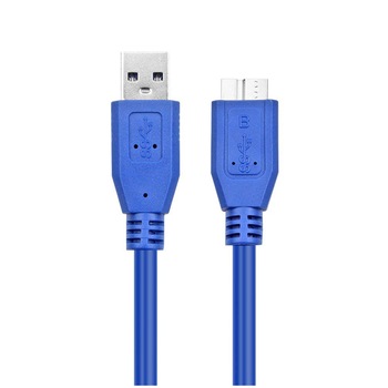 Cablu transfer date USB 3.0 tip A tata la USB 3.0 Micro B tata, 3 metri, Albastru, BBL1718 Cablu transfer date USB 3.0 tip A tata la USB 3.0 Micro B tata, 3 metri, Albastru, BBL1718