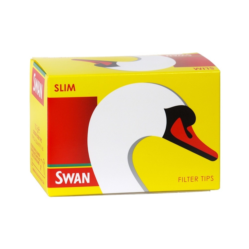 Filtre slim pentru rulat tigarete, Swan Slim Loose 165, 6 mm