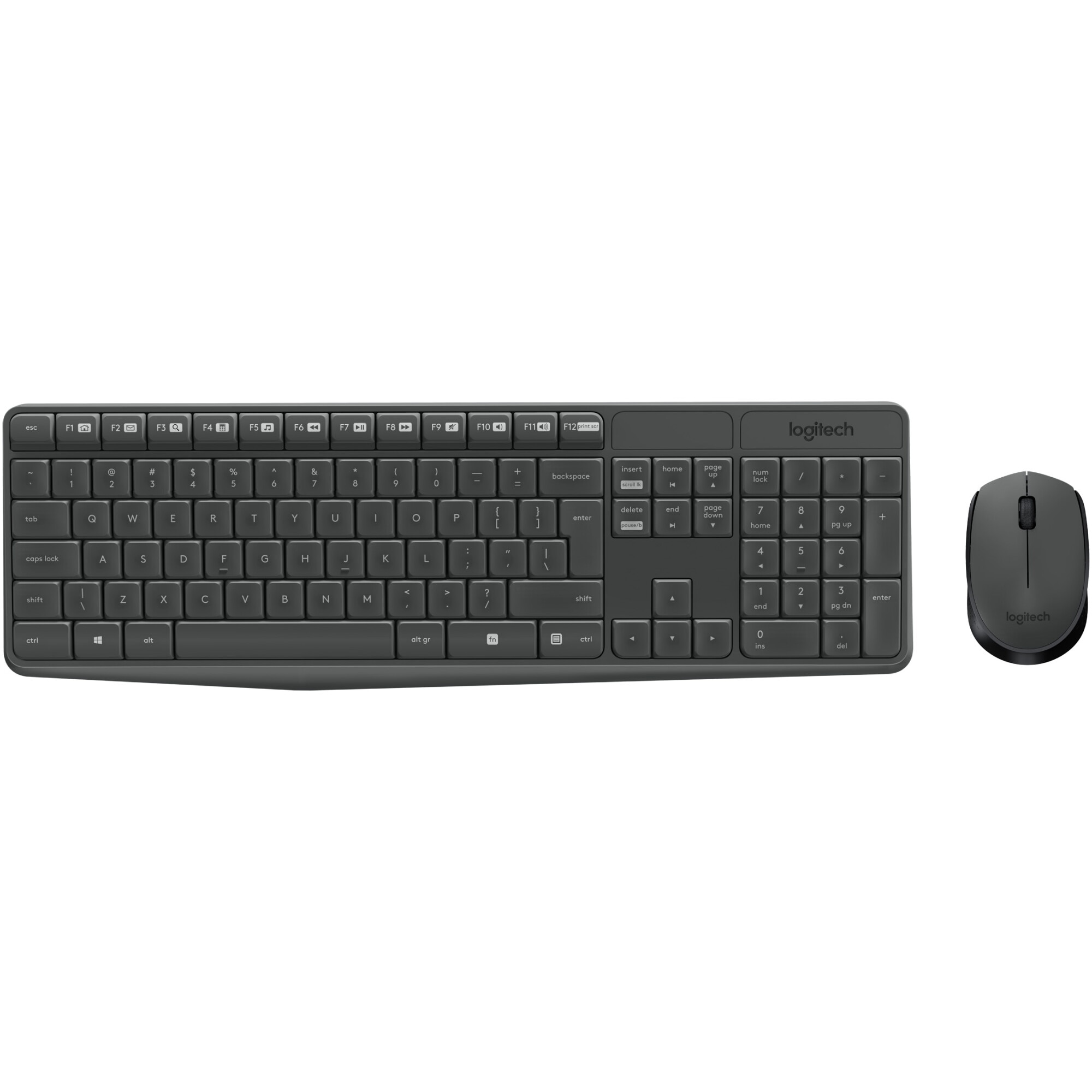 Meyella Golden mucus Kit Tastatura + mouse wireless Logitech MK235, USB, Grey - eMAG.ro