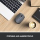 Mouse wireless Logitech M170, Grey