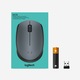 Mouse wireless Logitech M170, Grey