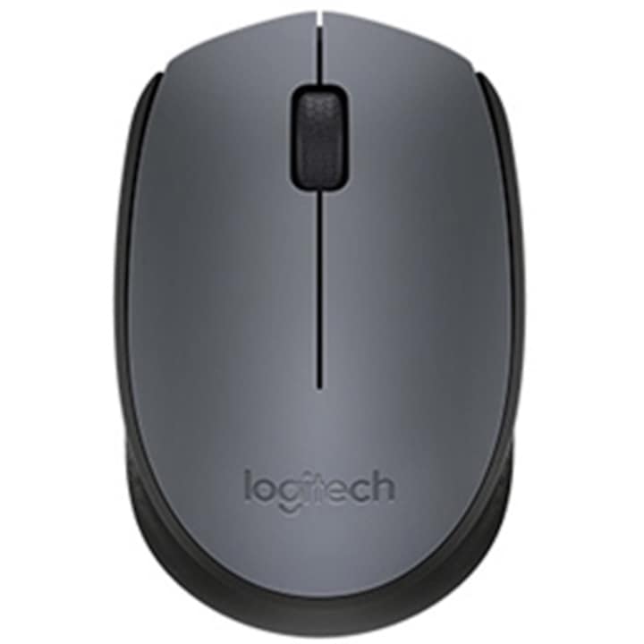 Безжична мишка Logitech M170, Grey/Black