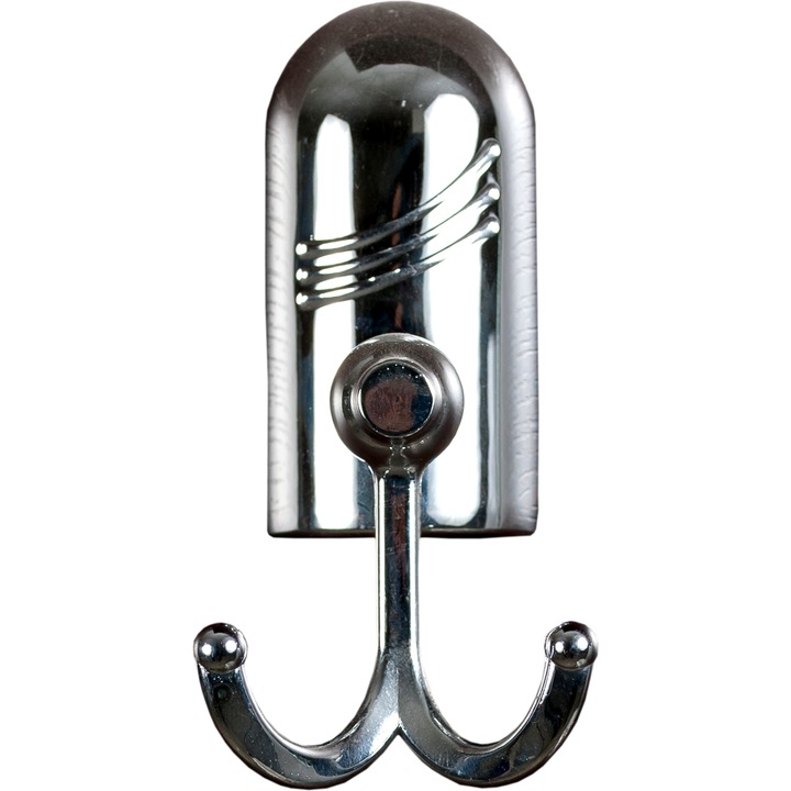 Cuier baie Lider Nehir, 2 carlige, Crom