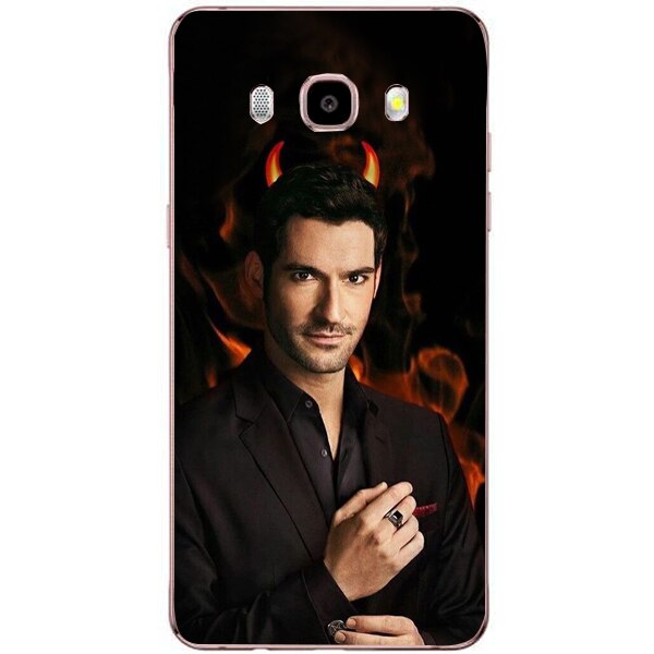 Husa din Silicon, Am I A Devil pentru Samsung Galaxy J5 (2016), Multicolor