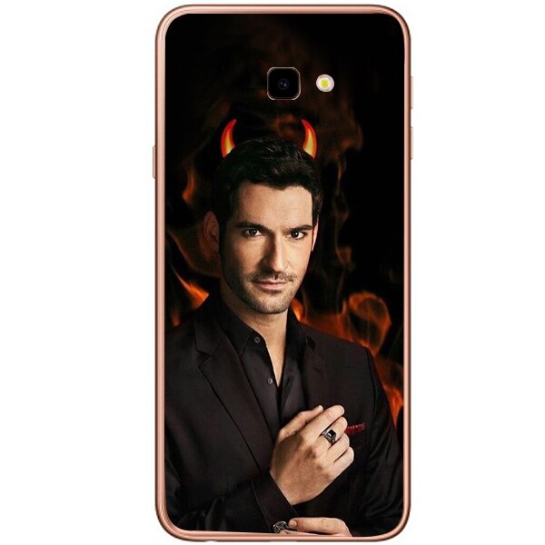 Husa din Silicon, Am I A Devil pentru Samsung Galaxy J4 Plus, Multicolor