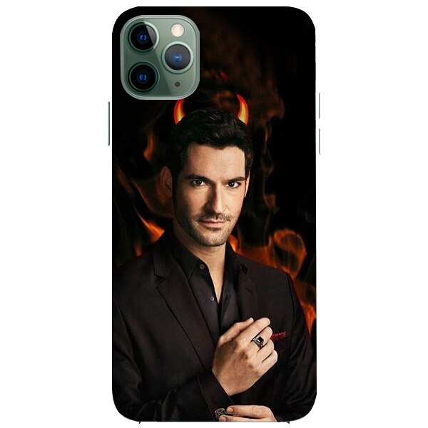 Husa din Silicon, Am I A Devil pentru iPhone 11 Pro Max, Multicolor