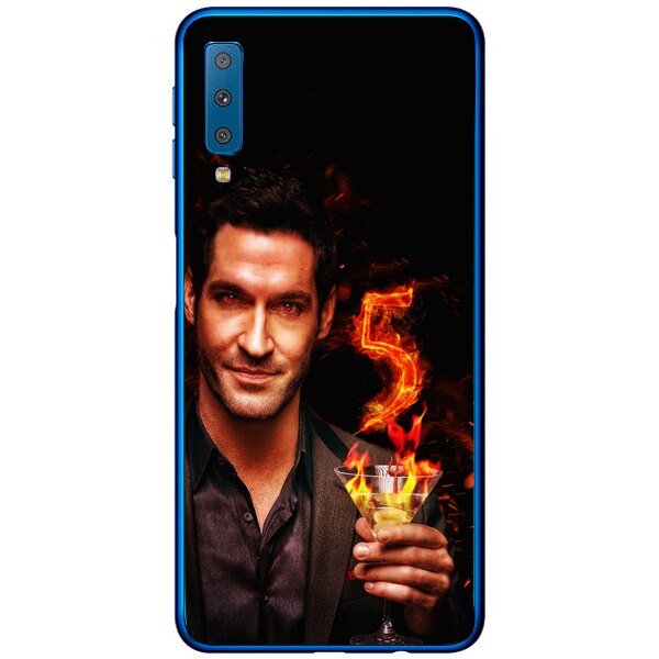 Husa din Silicon, Cheers pentru Samsung Galaxy A7 (2018), Multicolor