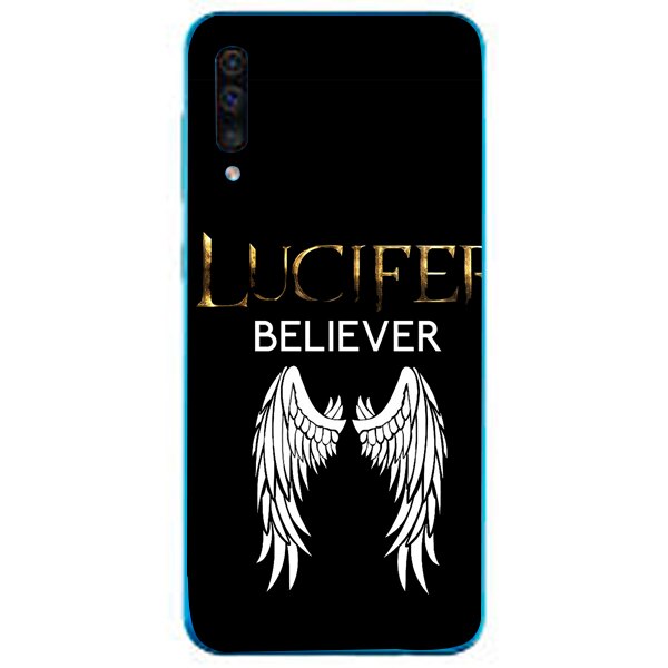 Husa din Silicon, Believer pentru Samsung Galaxy A70, Multicolor