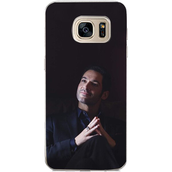 Husa din Silicon, Always Smiling pentru Samsung Galaxy S7 Edge, Multicolor