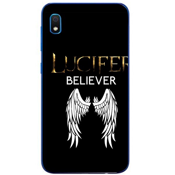 Husa din Silicon, Believer pentru Samsung Galaxy A10, Multicolor