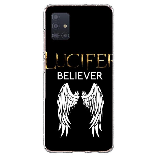 Husa din Silicon, Believer pentru Samsung Galaxy A51, Multicolor