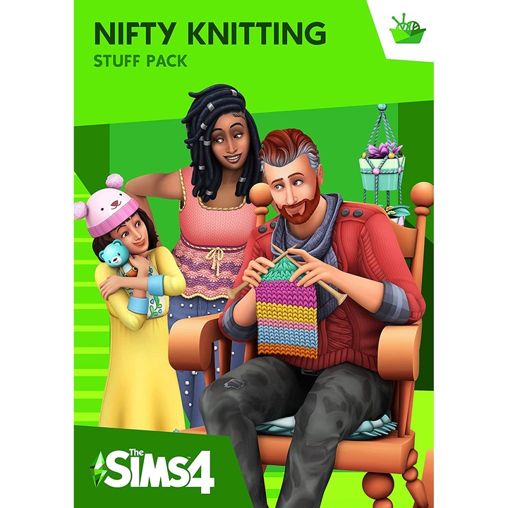 The Sims 4 Nifty Knitting Stuff Pack Dlc Origin PC Játékszoftver