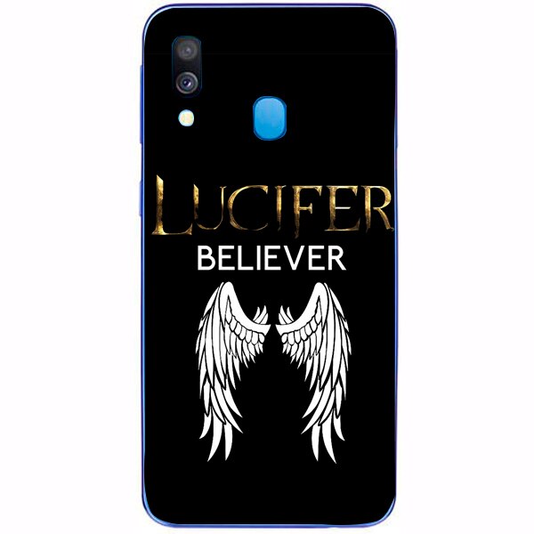 Husa din Silicon, Believer pentru Samsung Galaxy A20e, Multicolor