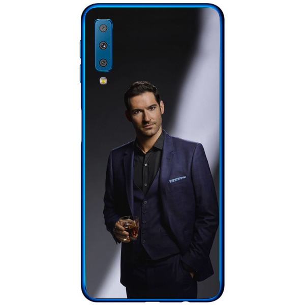 Husa din Silicon, Classy Outfit pentru Samsung Galaxy A7 (2018), Multicolor