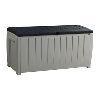 Lada depozitare de exterior, Keter, Polietilena, 124 x 55 x 62,5 cm, 340 L, Gri Lada depozitare de exterior, Keter, Polietilena, 124 x 55 x 62,5 cm, 340 L, Gri