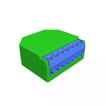 Releu pentru automatizari de lumini, Shelly, Shelly Dimmer 2, Verde/Albastru Releu pentru automatizari de lumini, Shelly, Shelly Dimmer 2, Verde/Albastru