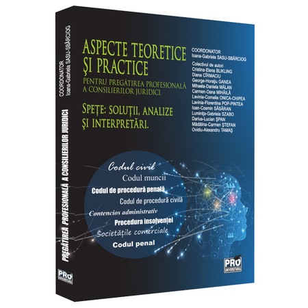 Aspecte Teoretice Si Practice Pentru Pregatirea Profesionala A Consilierilor Juridici Cristina Elena Blikling Emag Ro