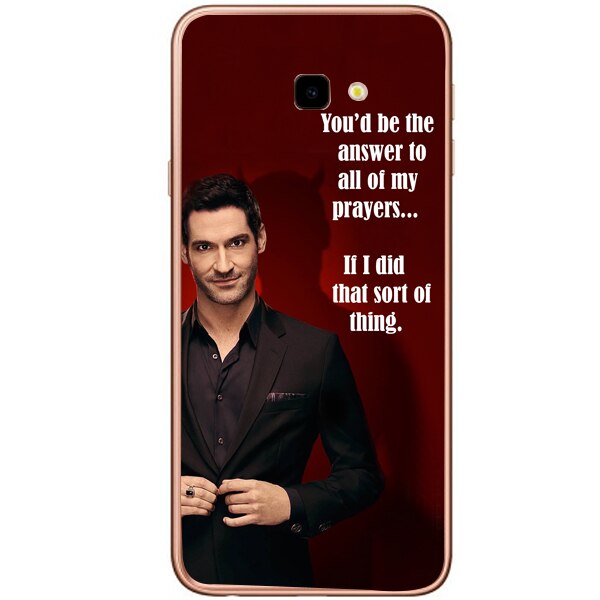 Husa din Silicon, If I Did That Sort Of Thing pentru Samsung Galaxy J4 Plus, Multicolor