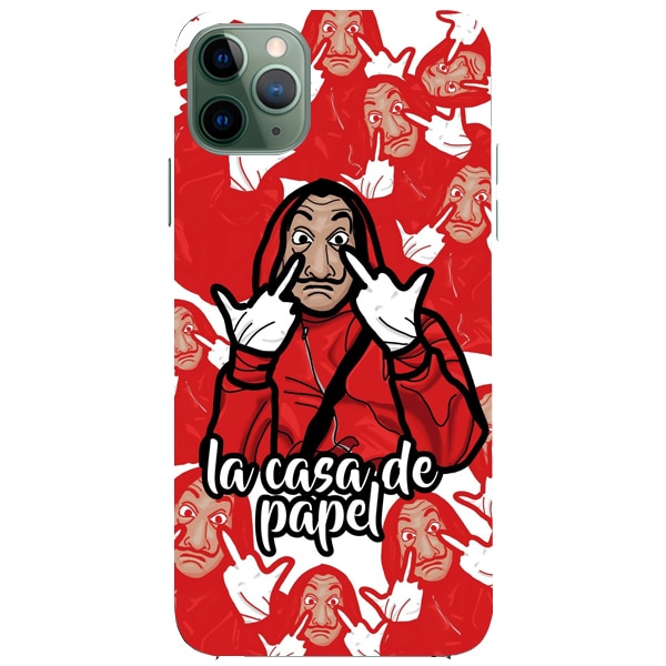Husa din Silicon, Hate Papel pentru iPhone 11 Pro, Multicolor