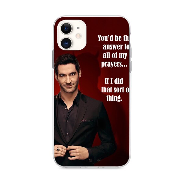 Husa din Silicon, If I Did That Sort Of Thing pentru iPhone 11, Multicolor