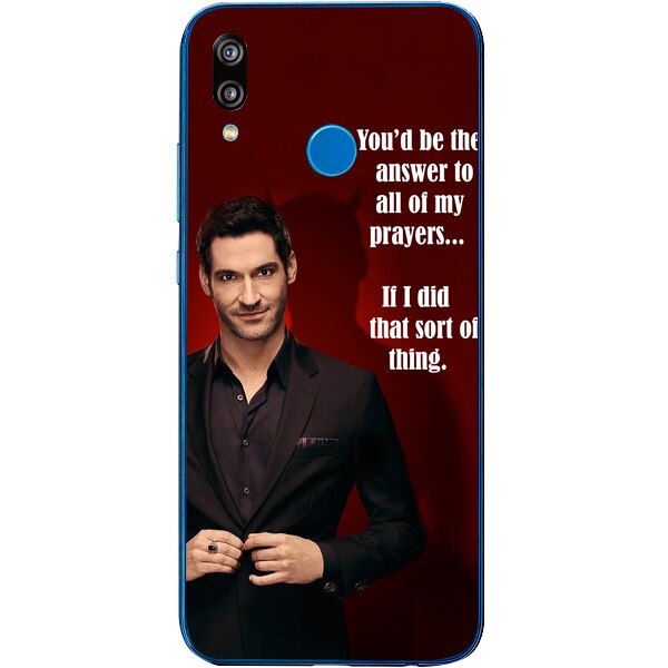 Husa din Silicon, If I Did That Sort Of Thing pentru Huawei P Smart Z, Multicolor