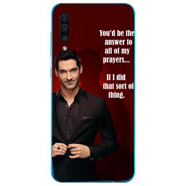 Husa din Silicon, If I Did That Sort Of Thing pentru Samsung Galaxy A50, Multicolor