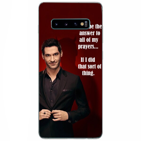 Husa din Silicon, If I Did That Sort Of Thing pentru Samsung Galaxy S10 Plus, Multicolor
