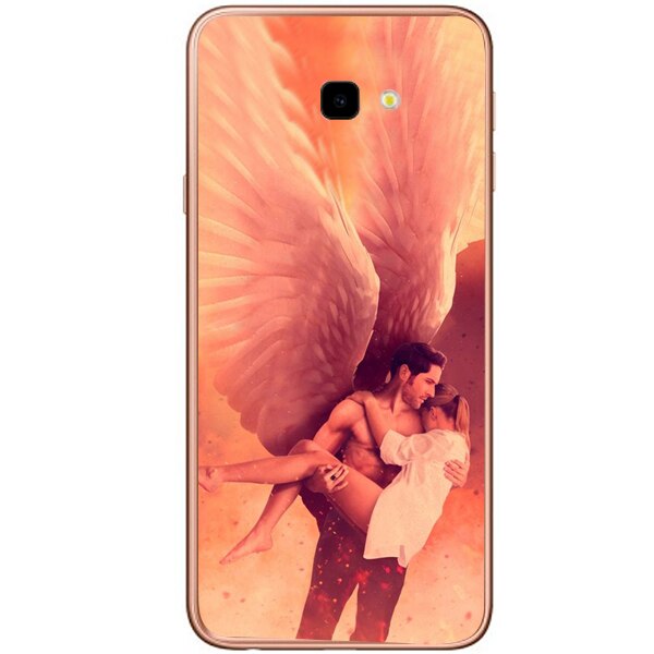 Husa din Silicon, Flying Angel pentru Samsung Galaxy J4 Plus, Multicolor