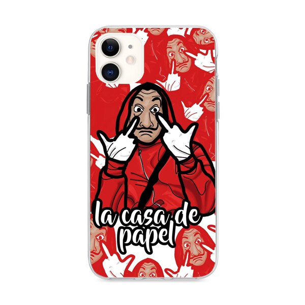 Husa din Silicon, Hate Papel pentru iPhone 11, Multicolor