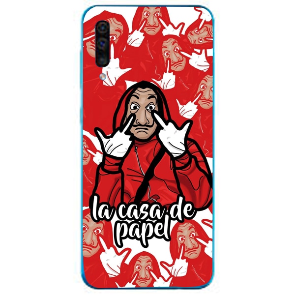 Husa din Silicon, Hate Papel pentru Samsung Galaxy A70, Multicolor