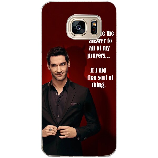 Husa din Silicon, If I Did That Sort Of Thing pentru Samsung Galaxy S7 Edge, Multicolor